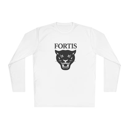 Fortis Panther Long Sleeve Tee — Athletic Mascot Graphic Shirt