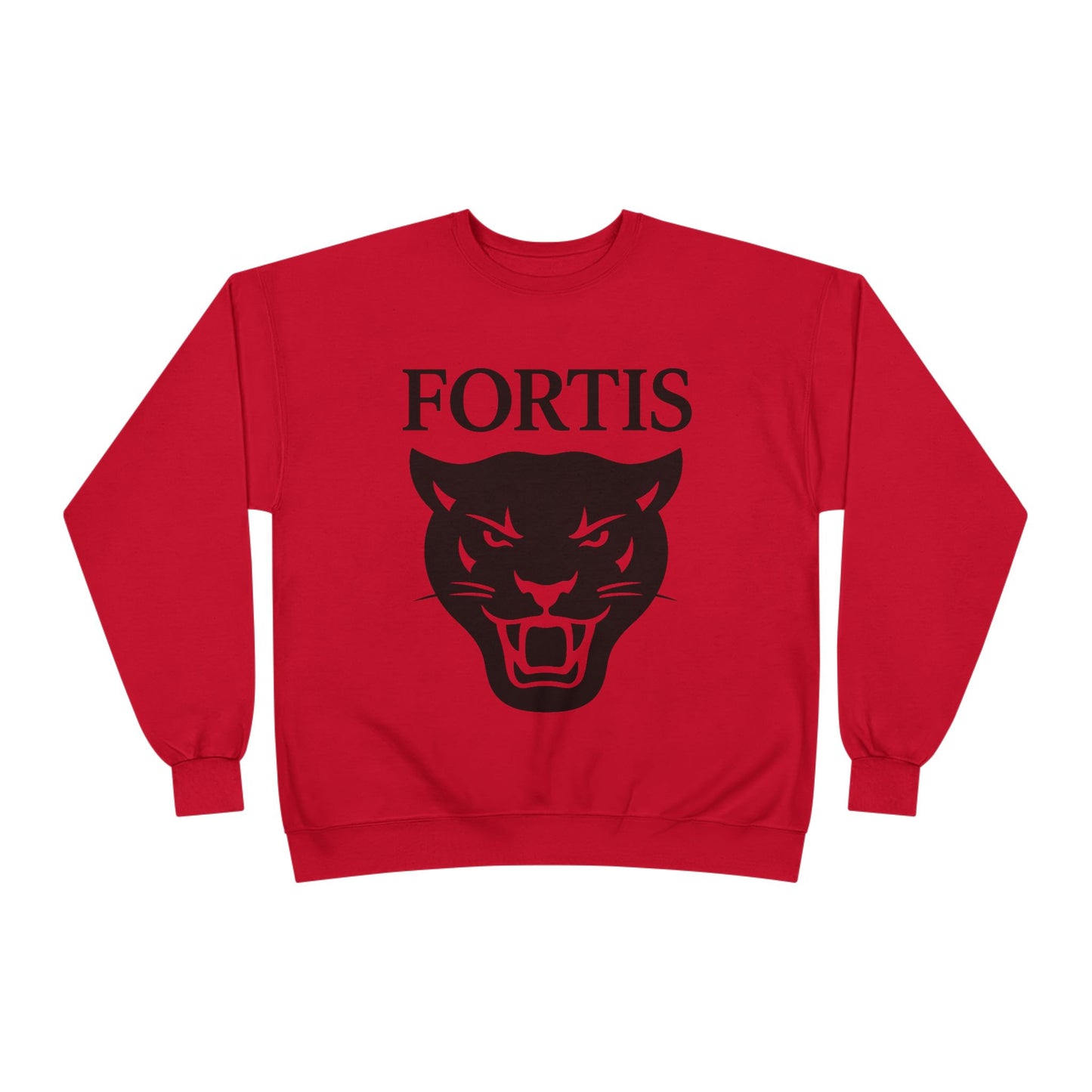 Fortis Panther Crewneck Sweatshirt — Bold Mascot Pullover