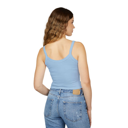 Chamel Crown Logo Spaghetti Strap Tank