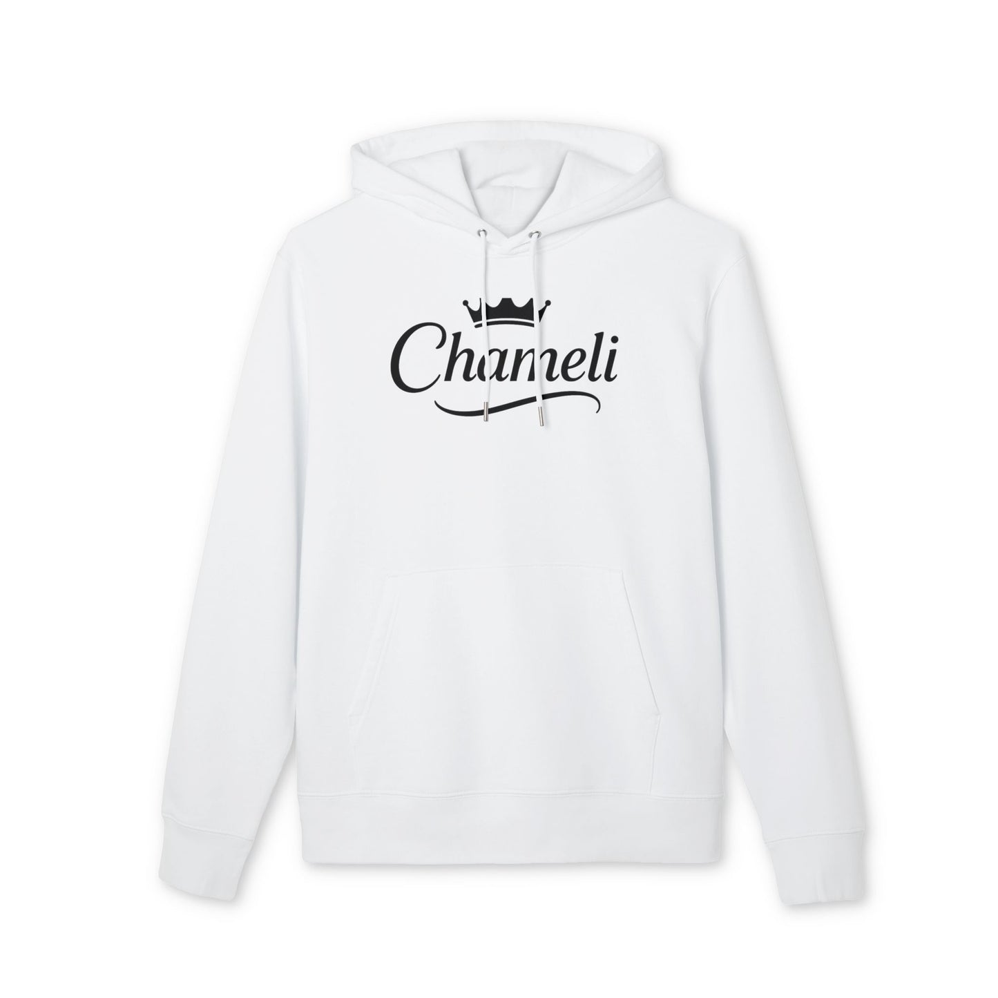 Charmeli Crown Hoodie — Elegant Script Logo Pullover