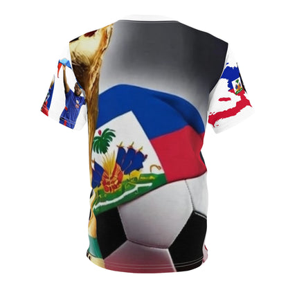 Haiti World Cup Soccer Trophy Tee