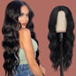 Human Hair Wig 24Inch Long Black Wigs for Black Women Natural Body Wave Wig