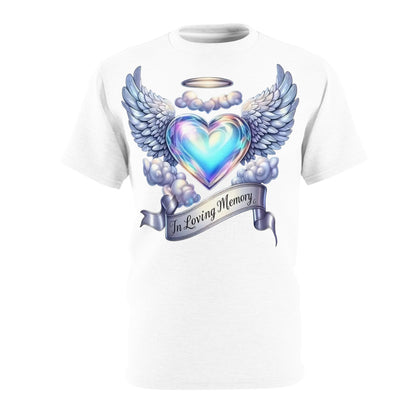 In Loving Memory Angel Heart Memorial T-Shirt