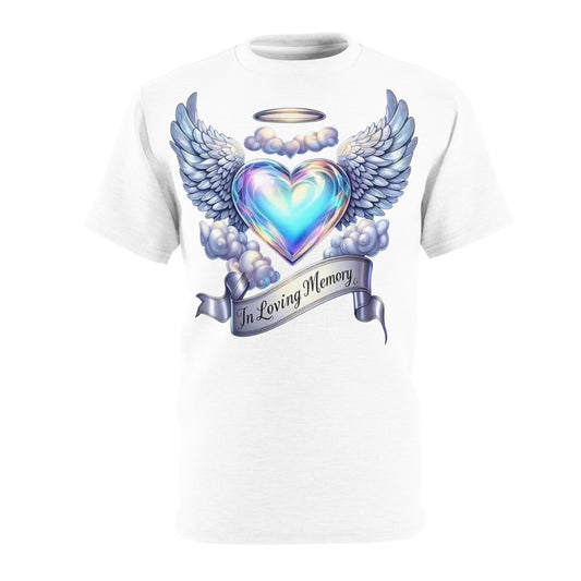 In Loving Memory Angel Heart Memorial T-Shirt