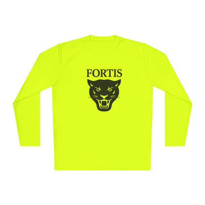 Fortis Panther Long Sleeve Tee — Athletic Mascot Graphic Shirt