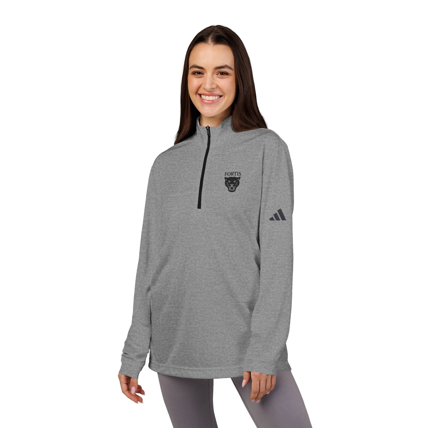 adidas® Quarter-Zip Pullover - Stylish Activewear for Sports, Gym, Casual Wear, Gift for Athletes, Fitness Enthusiasts