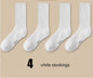 1Pairs Socks Men'S Cotton Deodorant Winter Towel Bottom with Velvet Mid-Tube White Stockings Thickened Sports Basketball Socks