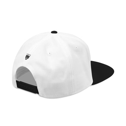 Embroidered Red & Black Snapback Hat – AH Logo Streetwear Cap