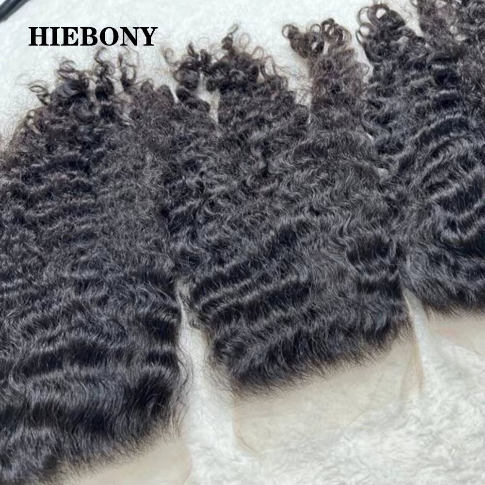 Burmese Curly 13X6 HD LACE Frontal Only SKINLIKE 4X4 5X5 6X6 Real HD Lace Closure Burmese Curly 13X4 HD Lace Frontal Pre Plucked