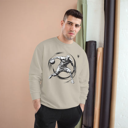 Basketball Dribble Champion Sweatshirt — Athletic Crewneck for Players & Fans