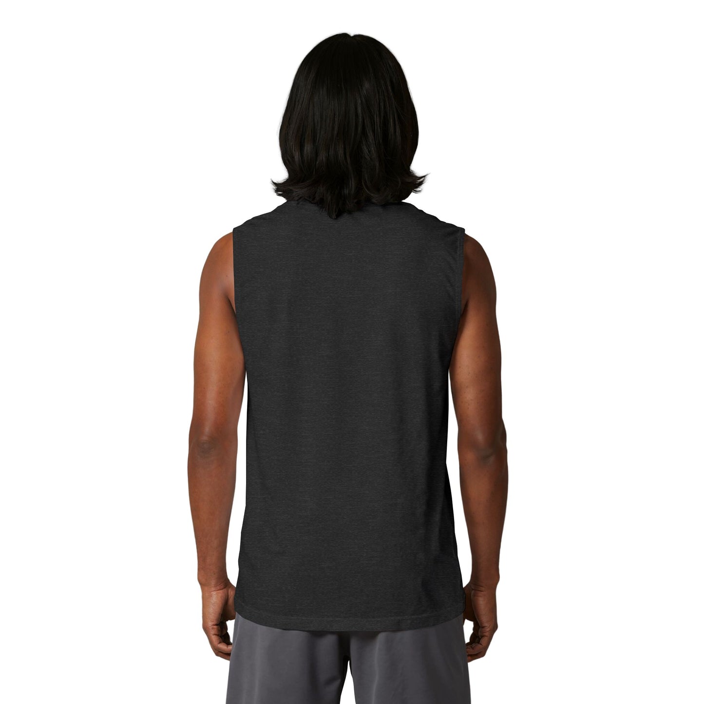 Fortis Panther Muscle Tank — Vintage Black Panther Graphic Tank Top