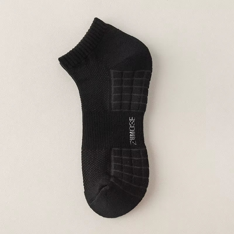 1Pairs Socks Men'S Cotton Deodorant Winter Towel Bottom with Velvet Mid-Tube White Stockings Thickened Sports Basketball Socks