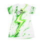 Chameli Green Lightning All-Over Print T-Shirt Dress