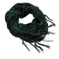 Unisex Lightweight Plaid Tassel Arab Desert Shemagh Keffiyeh Scarf Wrap Pashmina