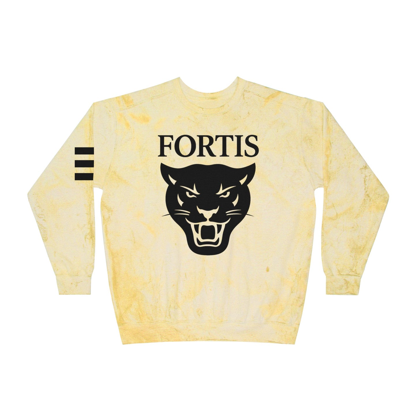 Fortis Panther Tie-Dye Crewneck Sweatshirt