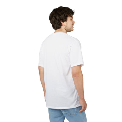 Blue Shocked Emoji T-Shirt — Funny Fuzzy Face Graphic Tee