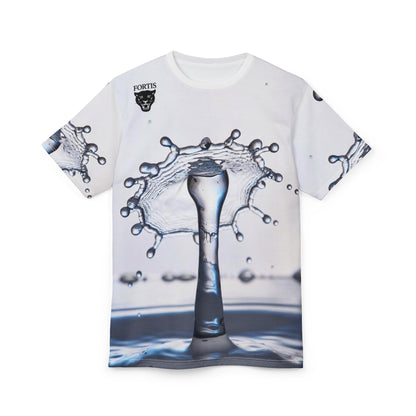 Water Drop Splash All-Over Print Tee