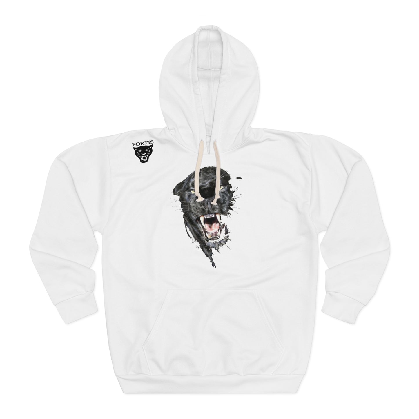 Roaring Black Panther Hoodie — Fierce Big Cat Graphic Pullover