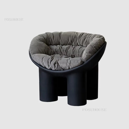 Modern Designer Cute Elephant Leg Chair Designer Creative Chair Homestay Single-Seat Sofa Chair Comfort Outdoor Recliner Stool
