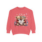 Valentine Teddy Sweatshirt — "Be My Valentine" Cute Couple Bears Design