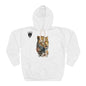 Cheetah Watercolor Hoodie — Wild Animal Art Pullover