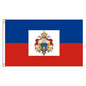 FLAGDOM 90X150Cm Flag of Haitian National History for Decoration Haiti Flag