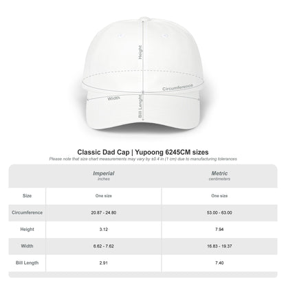 Dad Cap — Minimal 'JAH' Embroidered Logo Hat