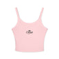 Chamel Crown Logo Spaghetti Strap Tank