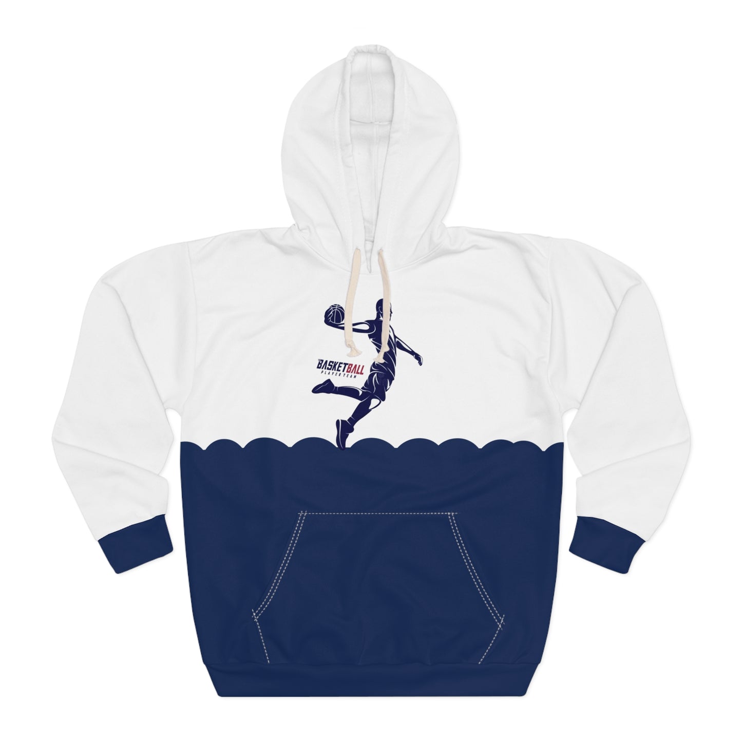 Basketball Dunk Pullover Hoodie – Silhouette Sports Graphic