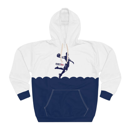 Basketball Dunk Pullover Hoodie – Silhouette Sports Graphic