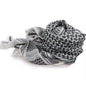 Unisex Lightweight Plaid Tassel Arab Desert Shemagh Keffiyeh Scarf Wrap Pashmina
