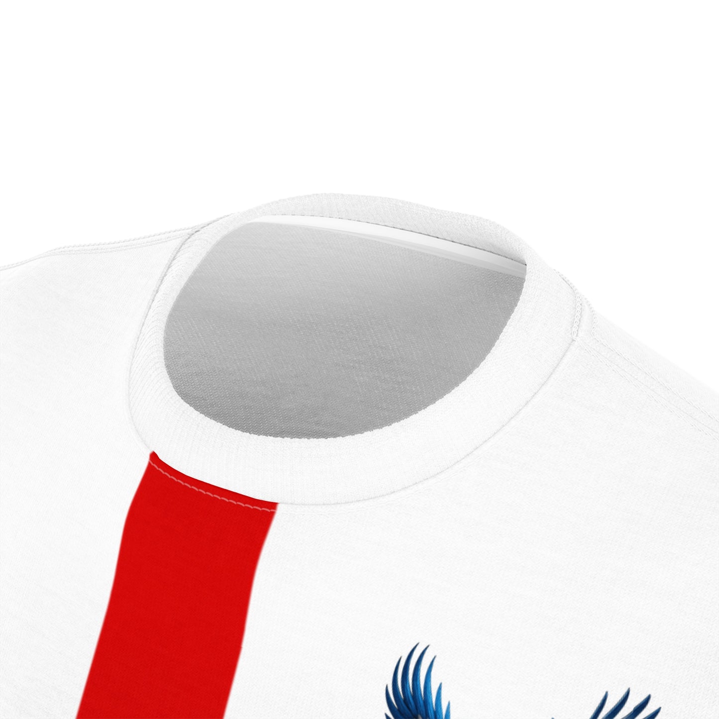 USA Shield Stripe Tee — Patriotic Eagle Soccer Jersey