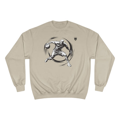 Basketball Dribble Champion Sweatshirt — Athletic Crewneck for Players & Fans