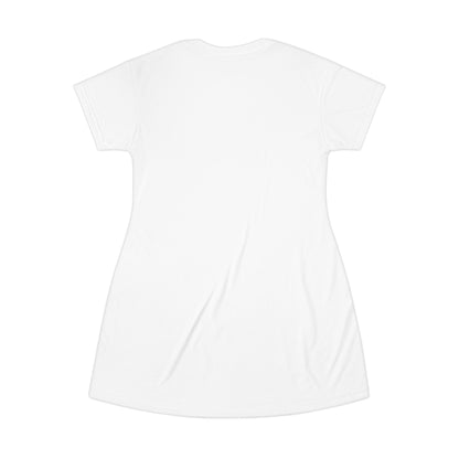 Chic Casual T-Shirt Dress, Comfortable Everyday Wear, Women's Fashion, Gift for Her, Summer Outfits, Lounge Dress