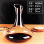 Wine Decanter Lead-Free Crystal Glass Wine Decanter Home Bars Champagne Pourer Snail Shaped Decanter Brandy Bottle Container