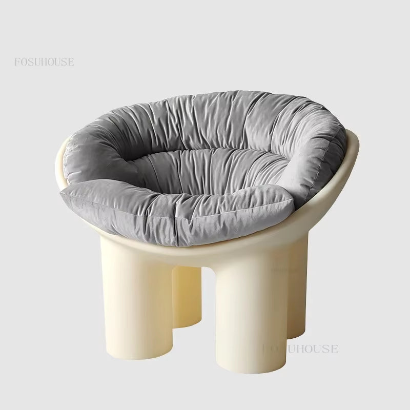 Modern Designer Cute Elephant Leg Chair Designer Creative Chair Homestay Single-Seat Sofa Chair Comfort Outdoor Recliner Stool