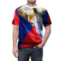 World Cup Trophy Czech Flag Tee — Soccer Fan All-Over Print Shirt