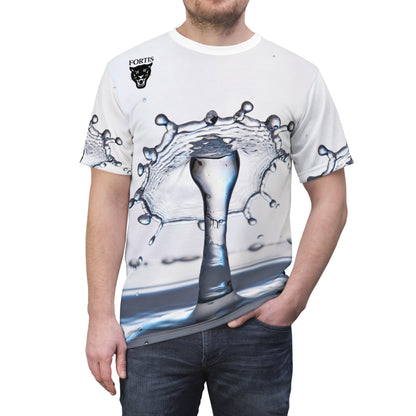 Water Drop Splash All-Over Print Tee