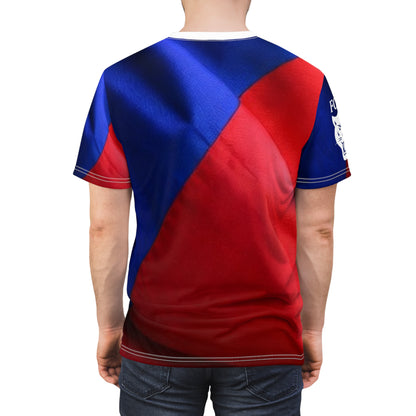 Haiti World Cup Trophy Soccer Tee — Haitian Flag Football Shirt