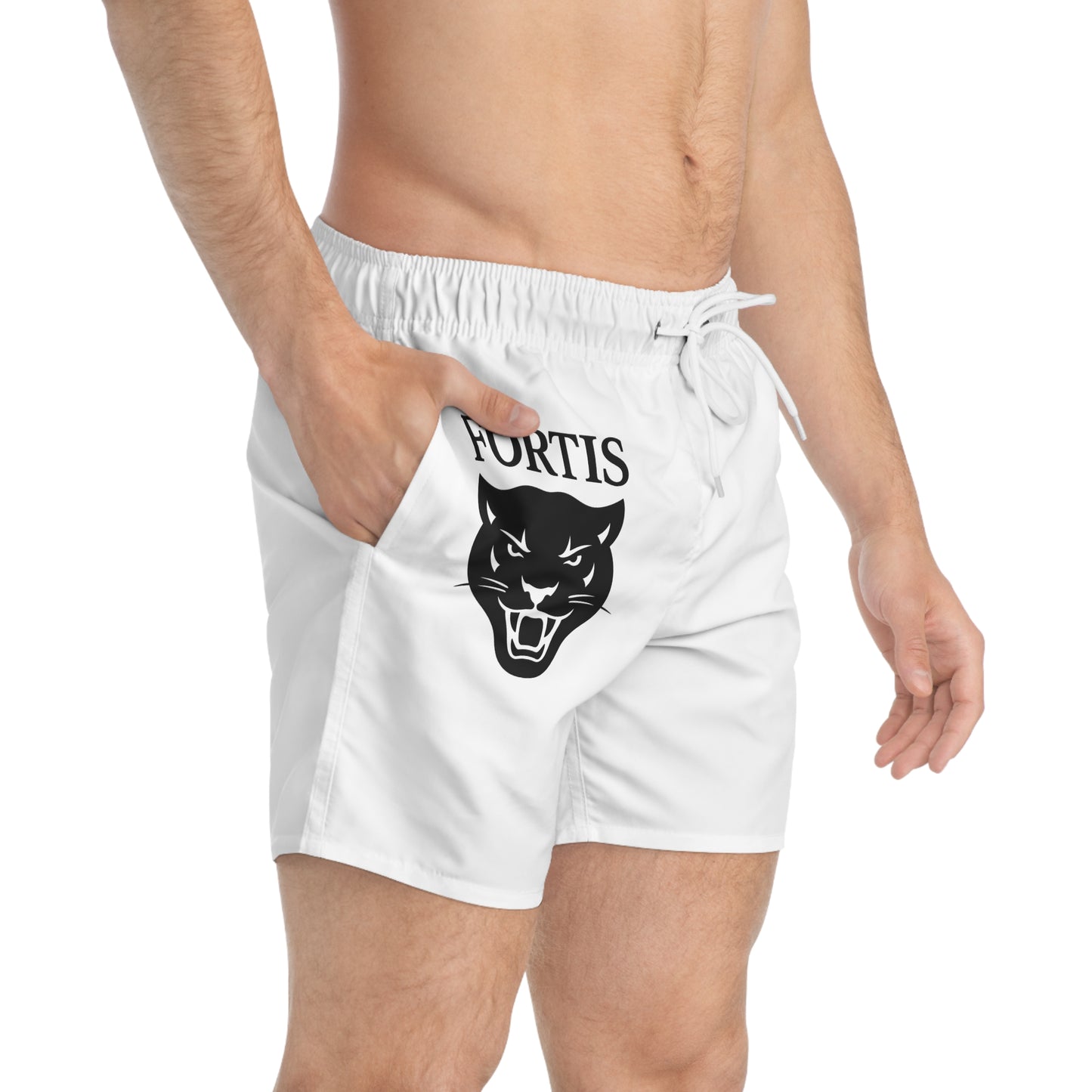 Fortis Panther Swim Trunks — Men's Athletic Beach Shorts