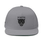 Fortis Panther Flat Bill Cap — Embroidered Snapback Hat