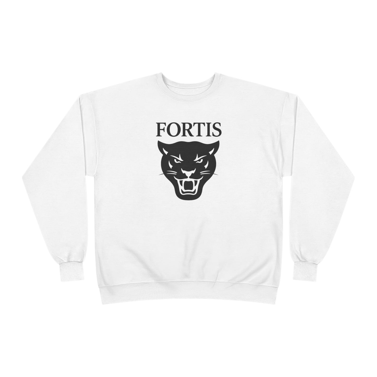 Fortis Panther Crewneck Sweatshirt — Bold Mascot Pullover
