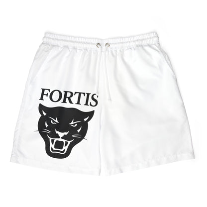 Stylish Unisex Swim Shorts - FORTIS Design, Beachwear Essentials, Summer Vibes, Pool Party Gear, Casual Comfort, Nautical Fashion