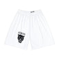 Fortis Panther Athletic Shorts — Men’s White Sports Shorts