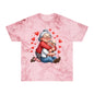 Grandparents Hug T-Shirt – Cute Elderly Couple Illustration, Heart Love Tee