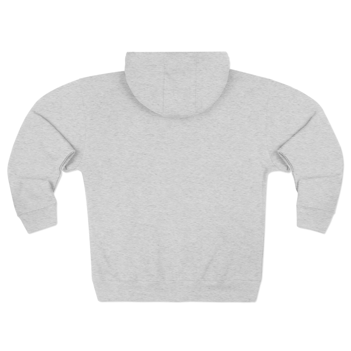 Fortis Zip Hoodie — Classic Minimalist Text Zip-Up Hoodie