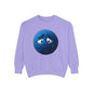 Sad Blue Emoji Sweatshirt – Cute Tear Drop Face Graphic Crewneck