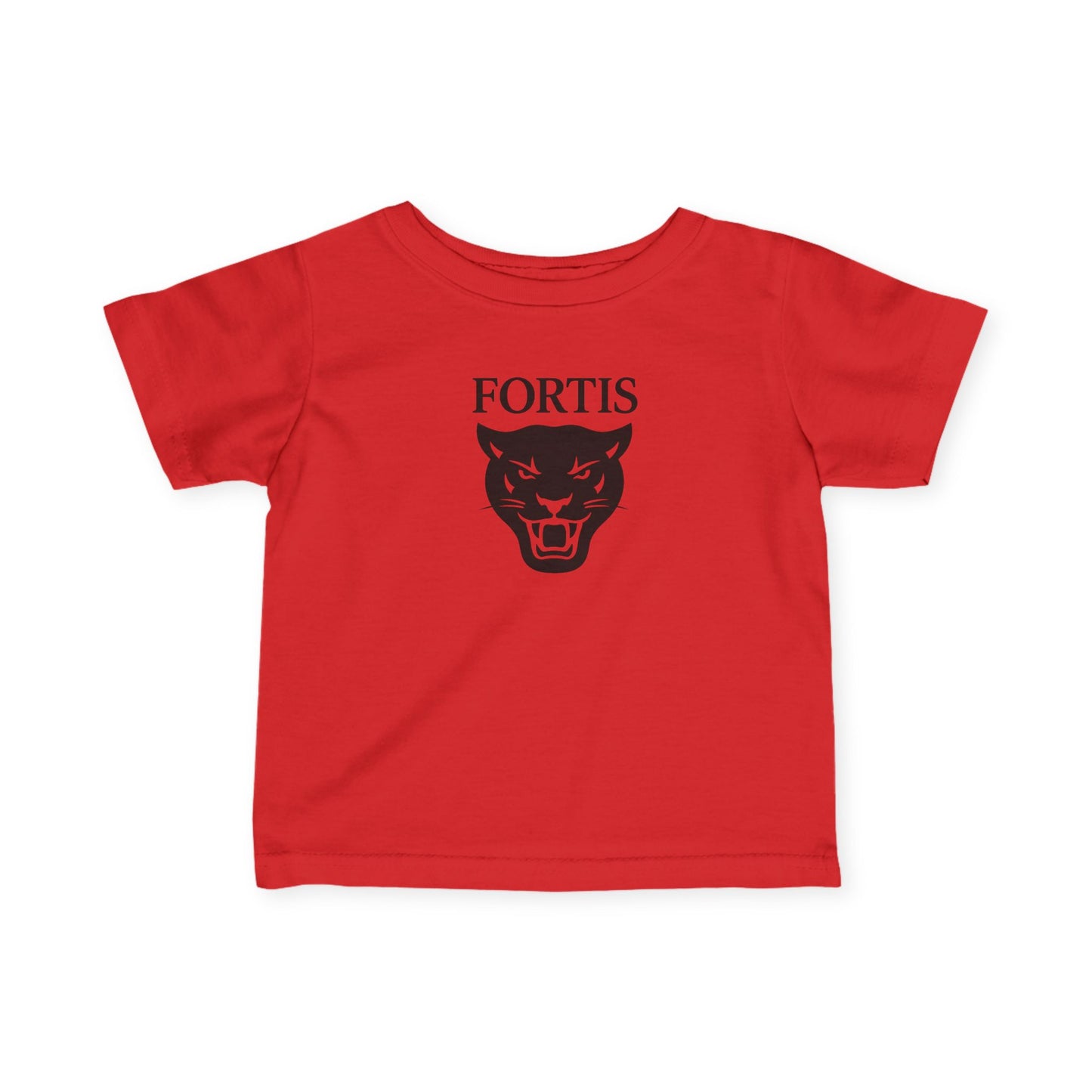 Infant Tee - 'FORTIS' Panther Logo Baby Shirt