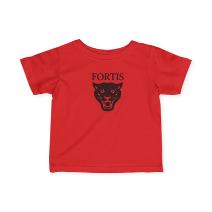 Infant Tee - 'FORTIS' Panther Logo Baby Shirt