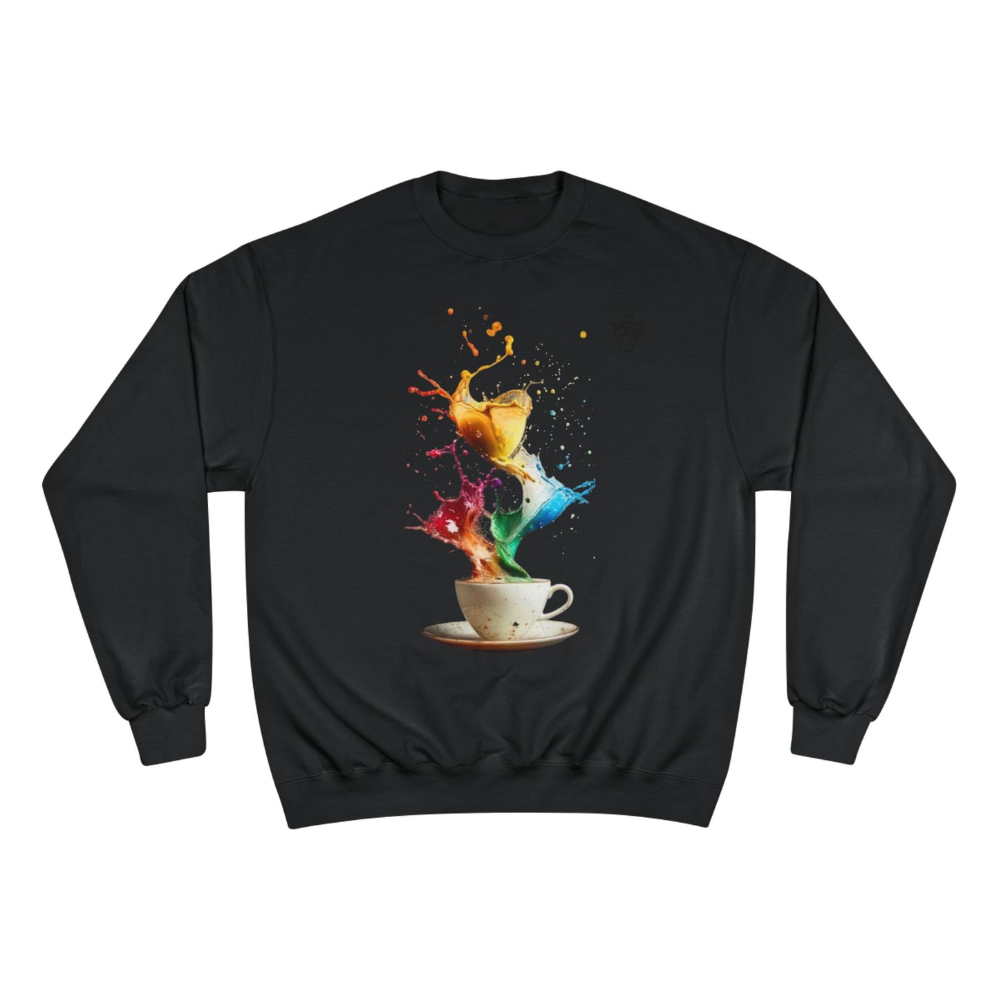 Color Splash Coffee Sweatshirt